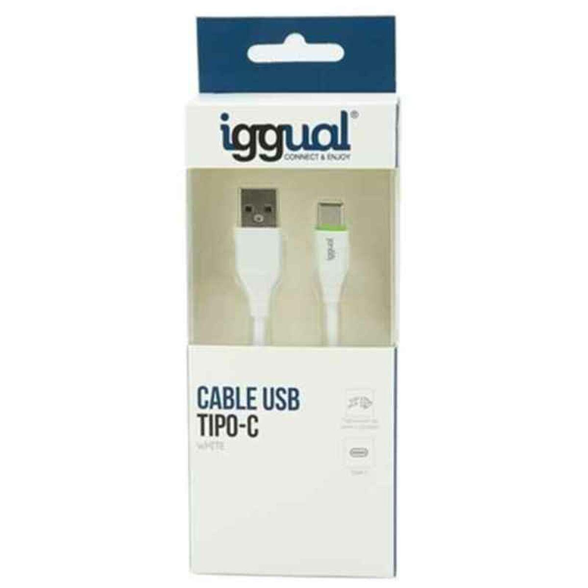 stesso cavo USB-A/USB-C 100 cm bianco