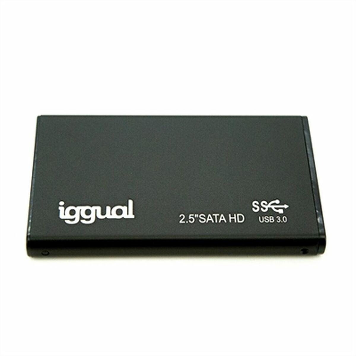 iggual Box esterno SSD in alluminio 2.5" SATA USB 3.0