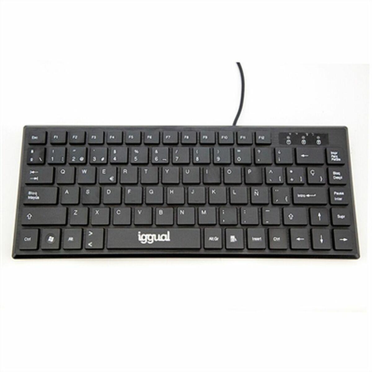 Tastiera USB compatta iggual TKL Slim TKL-USB Nera