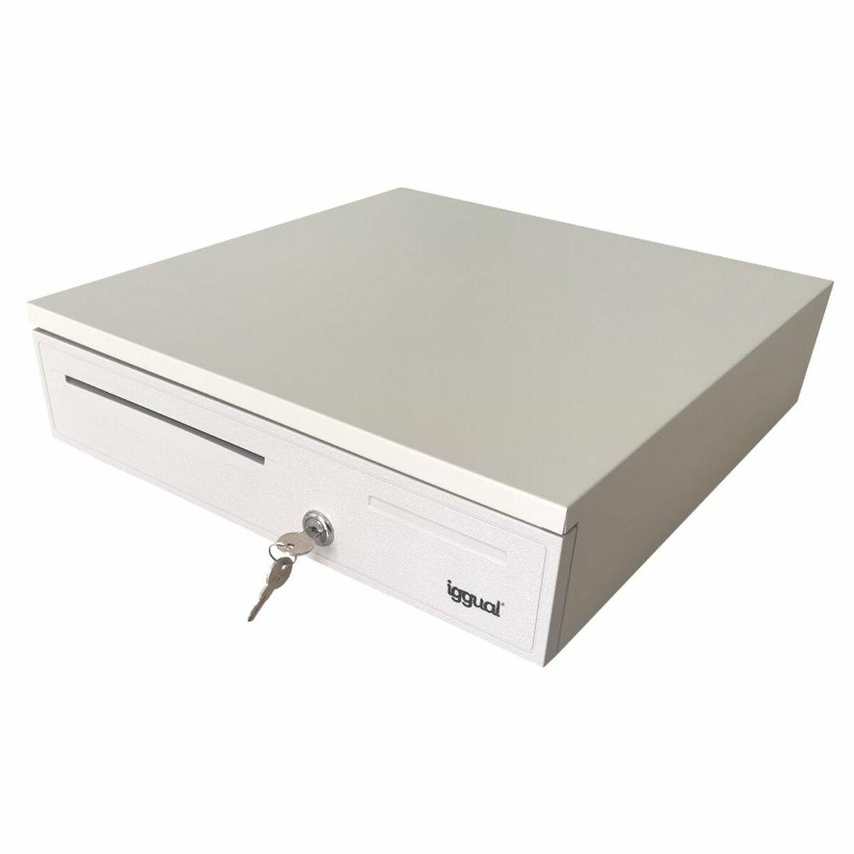 Cassetto contanti iggual IRON-50W 42cm 5+8 bianco