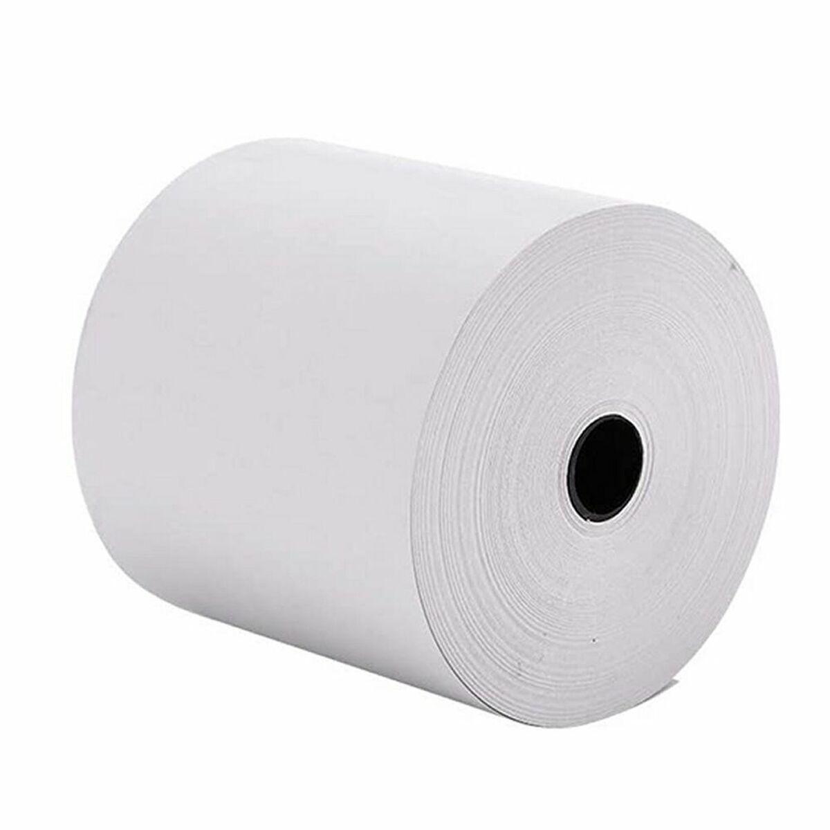 iggual Confezione da 5 rotoli di carta termica BPA free 80X80mm