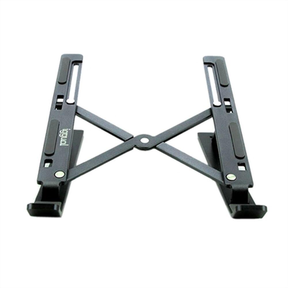 iguual Supporto rialzato portatile pieghevole 17" grigio