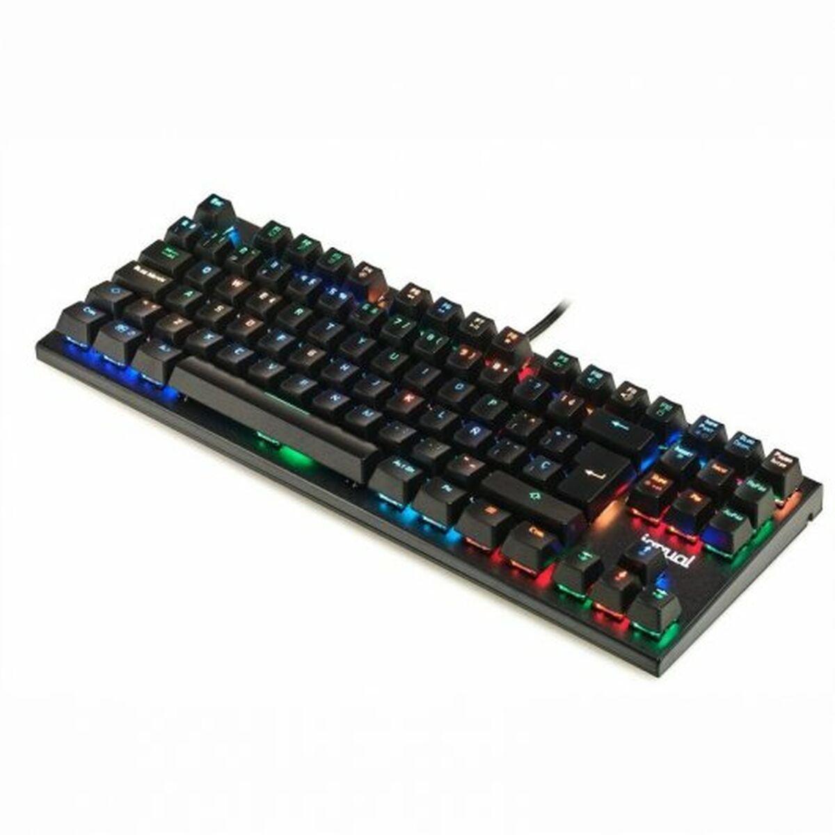 Tastiera gaming meccanica iggual TKL ONYX RGB nera