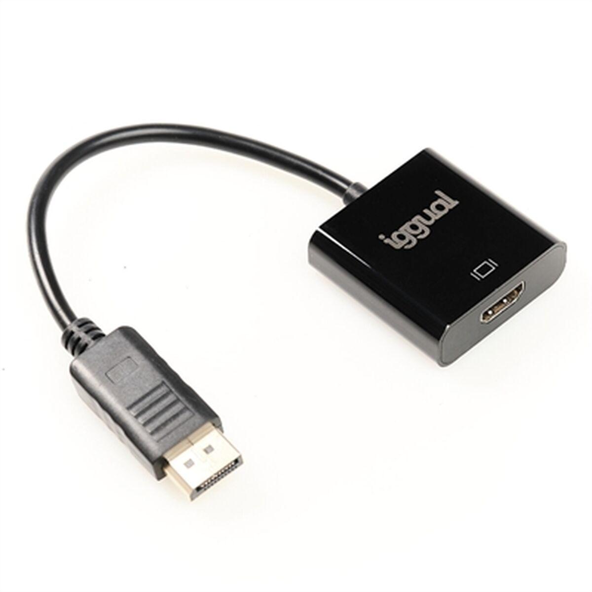 Stesso adattatore da DisplayPort (M) a HDMI (H).