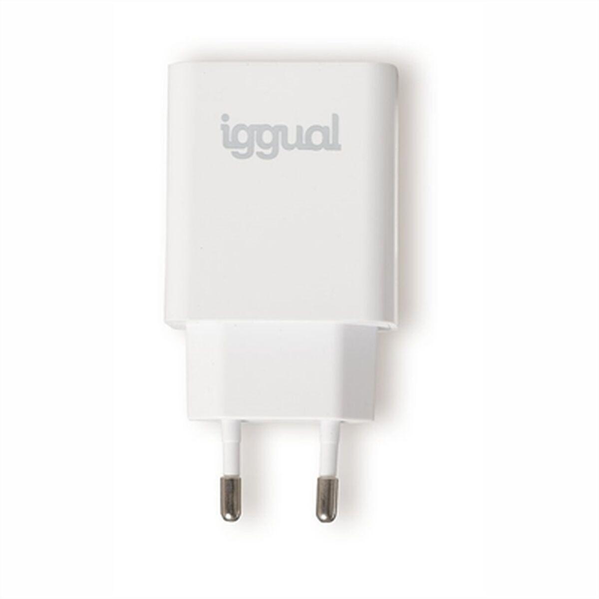 Caricabatterie rapido da muro iggual USB PD tipo C da 20 W