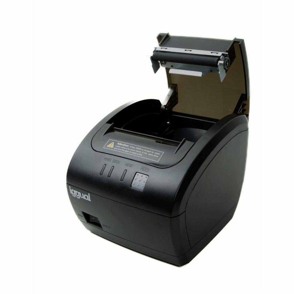 Stampante termica iggual TP7001 USB+RJ45 nera