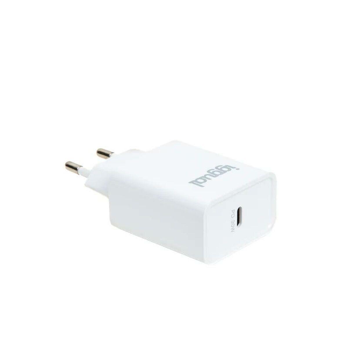 Caricabatterie rapido da muro iggual USB PD tipo C 30W