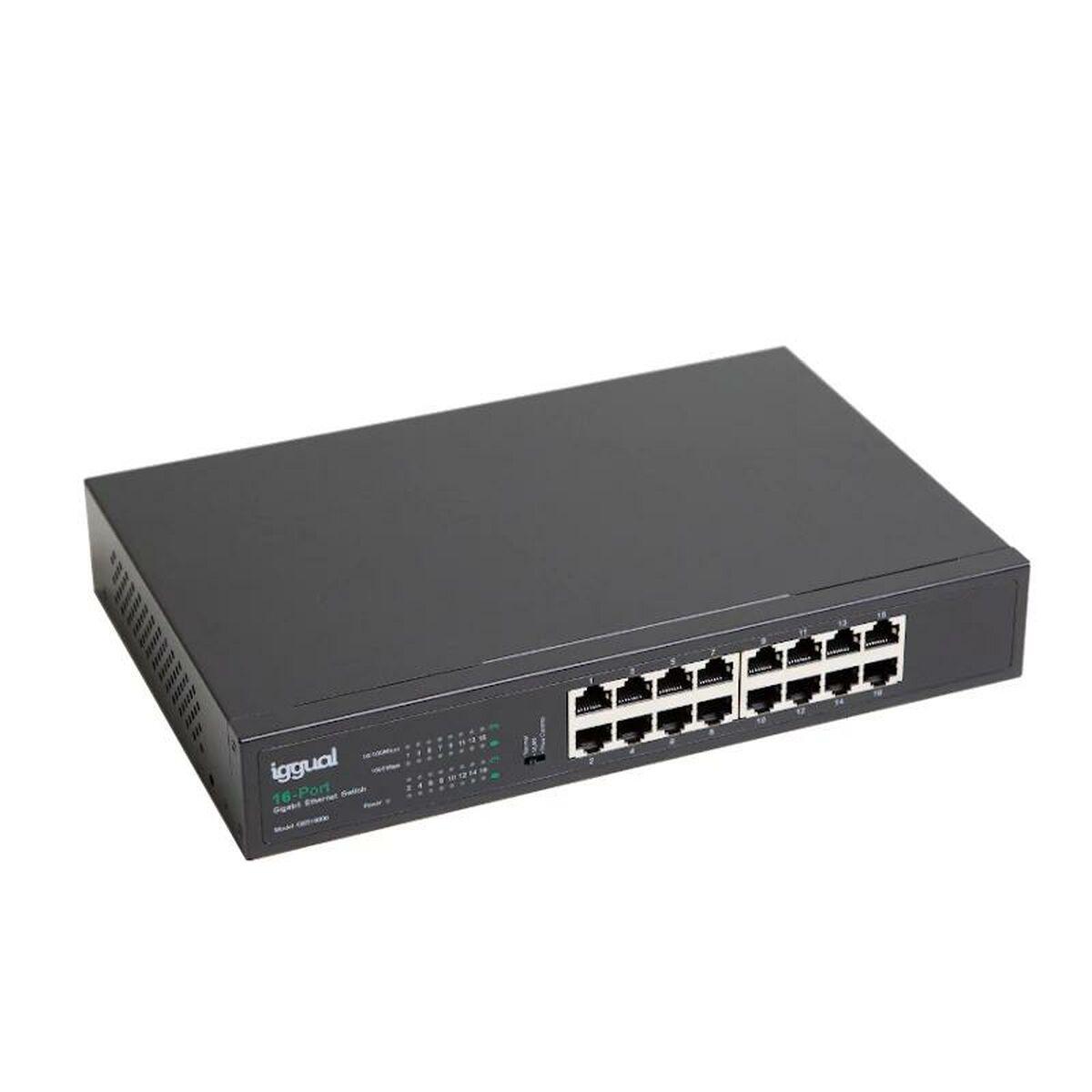 Switch Gigabit iggual GES16000 16x1000 Mbps
