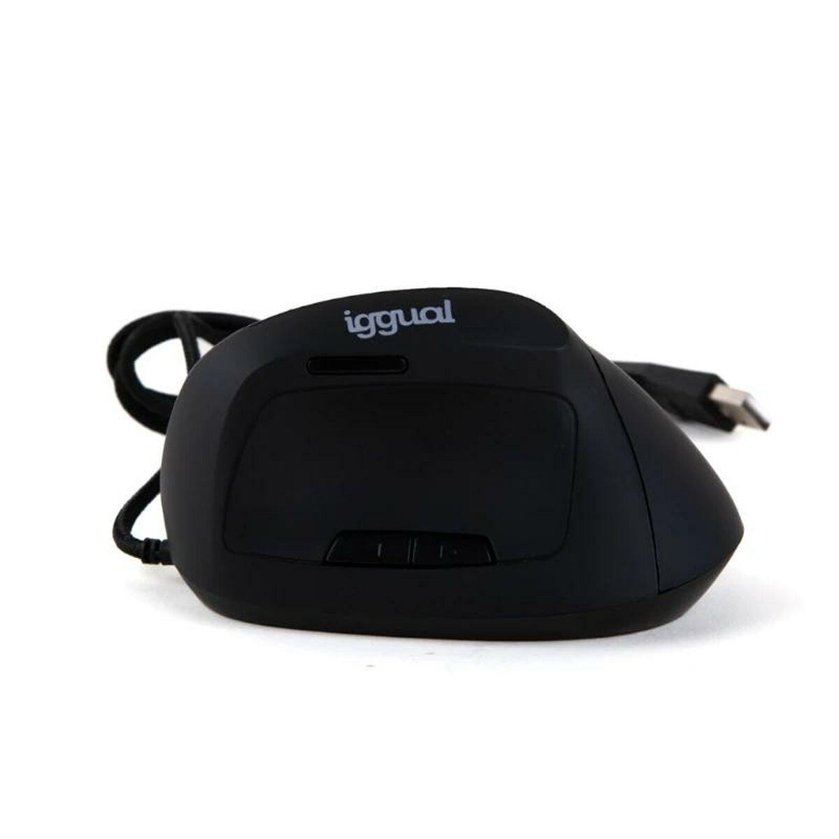 Mouse ergonomico verticale USB iggual ERGO-V
