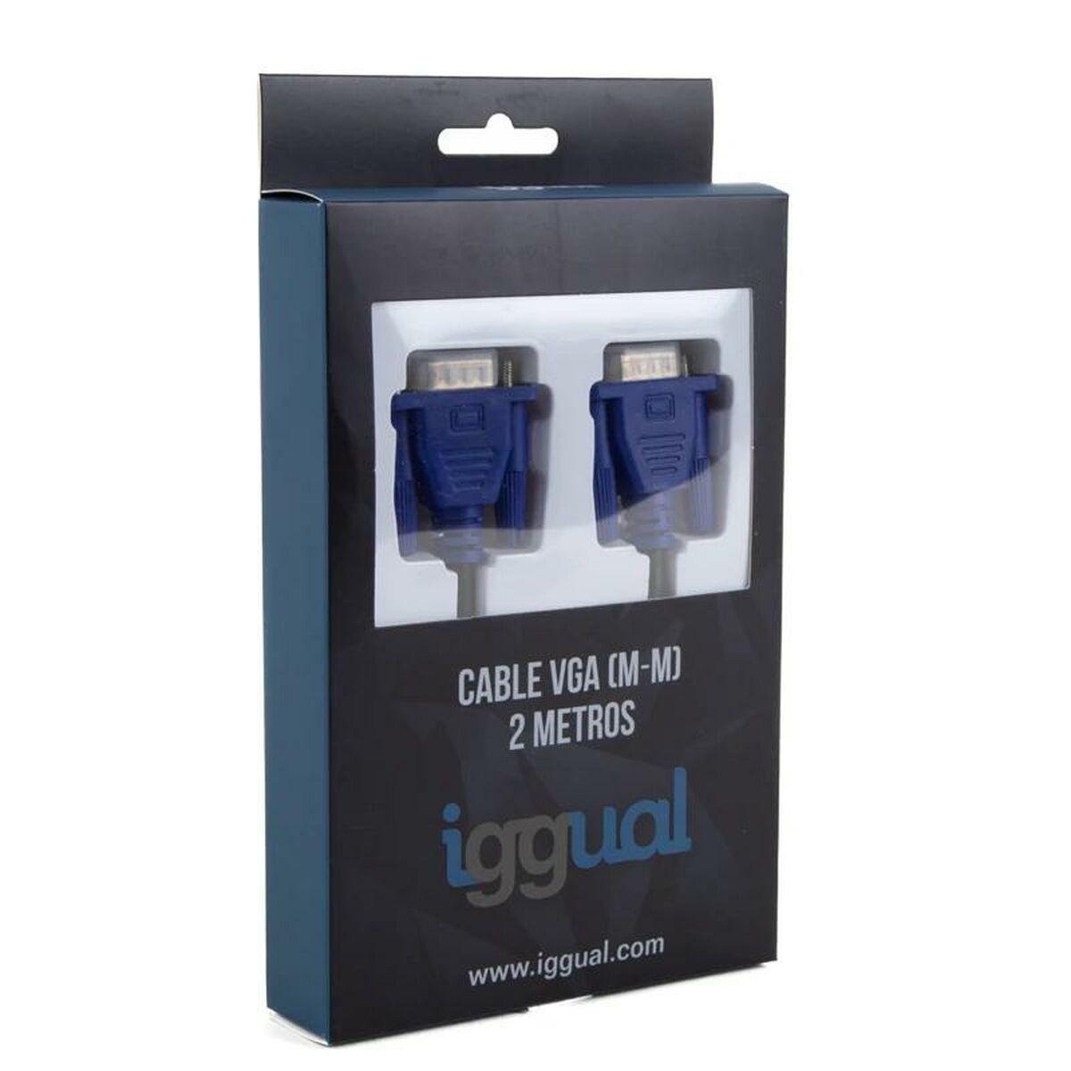 Cavo switch VGA identico (M-M) 2 metri nero