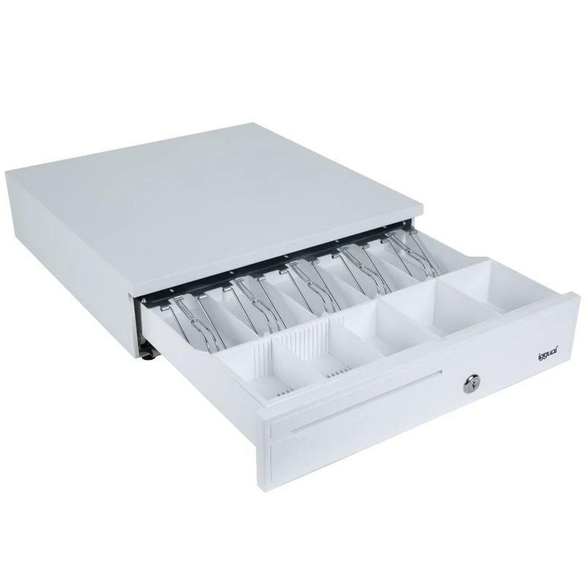 Cassetto contanti iggual IRON-30PW 5+5 Bianco puro