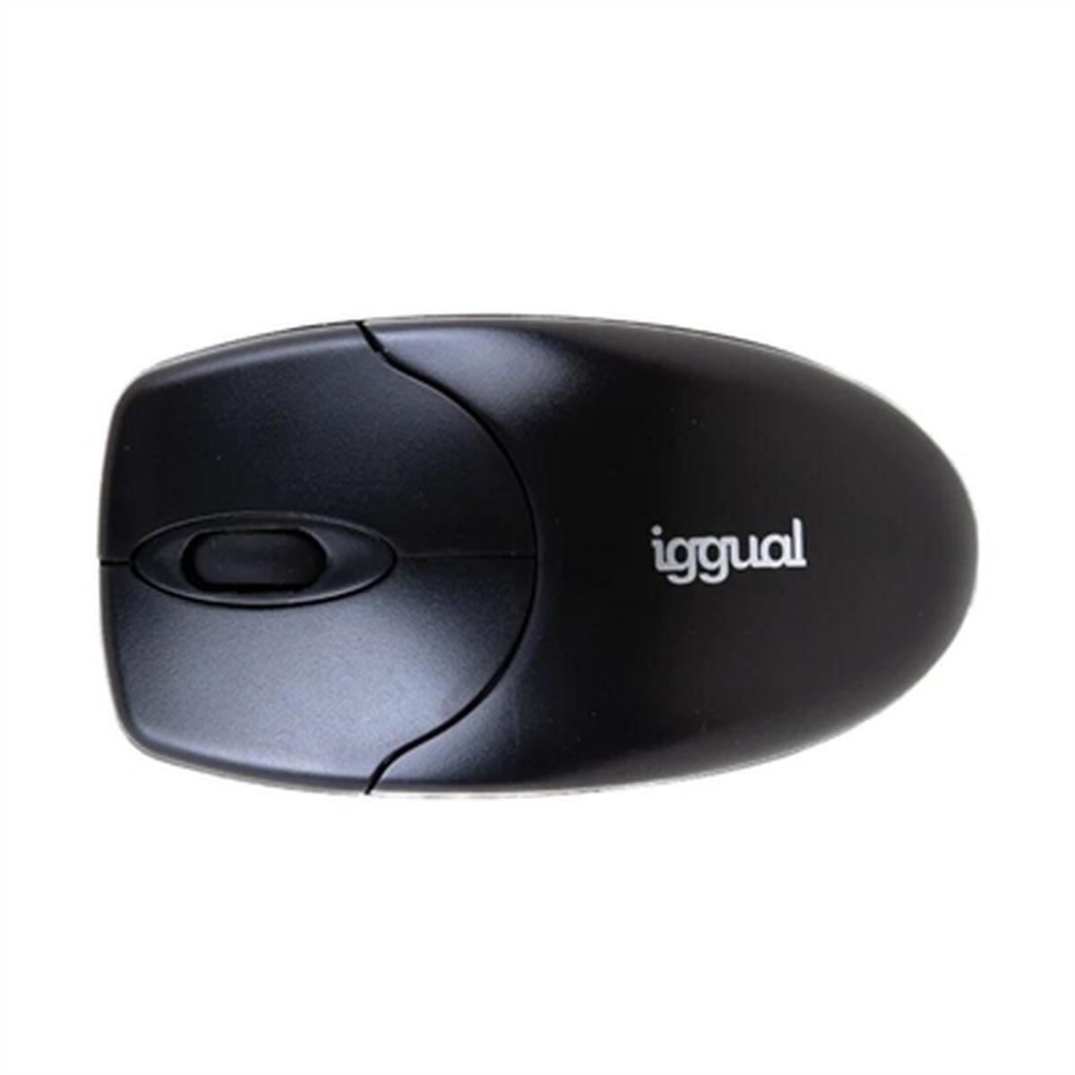 iggual Mouse wireless WOM-BASIC2-1000DPI nero