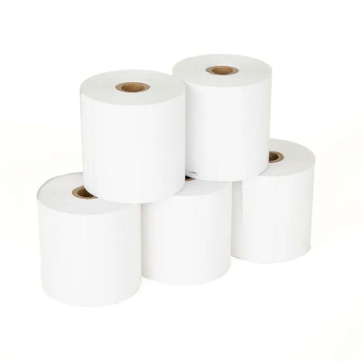 iggual Confezione da 5 rotoli di carta termica BPA-free 57X57mm