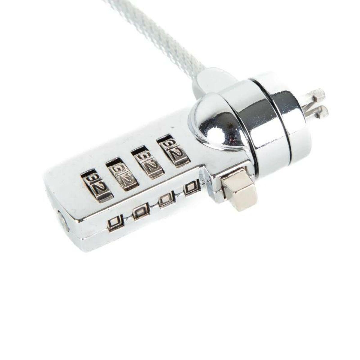 Lucchetto di sicurezza iggual Cable 4 cifre SECURE 4D