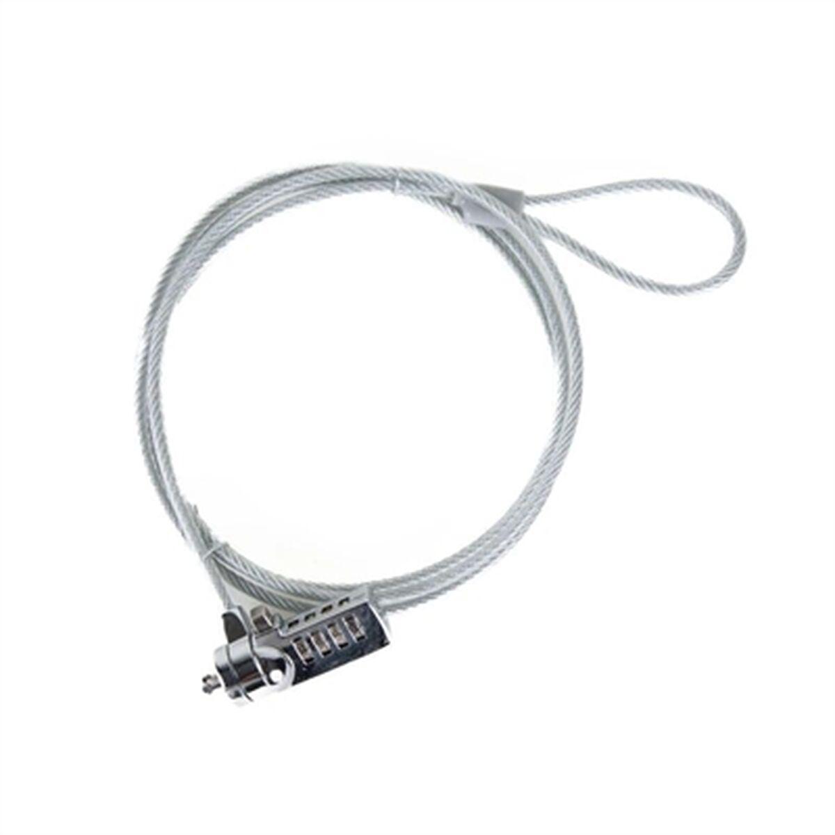 Lucchetto di sicurezza iggual Cable 4 cifre SECURE 4D