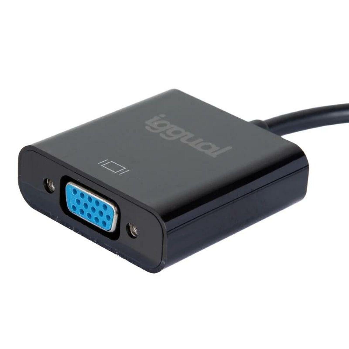 Stesso adattatore da DisplayPort (M) a VGA (H).