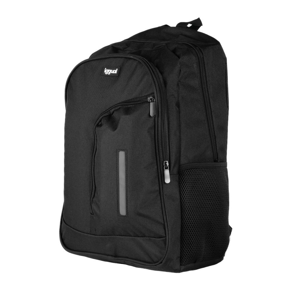 iggual IGG319130 borsa per laptop 39,6 cm (15.6") Zaino Nero