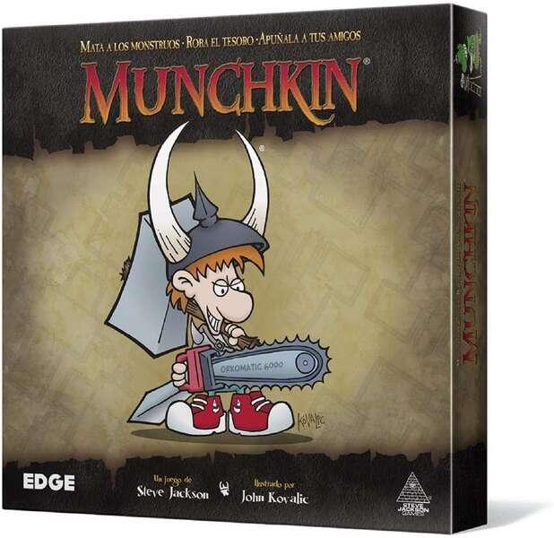Gioco di Carte Munchkin - Tema Fantasy/Umoristico - Da 3 a 6 Giocatori - Da 10 Anni - Durata 60min. ca.