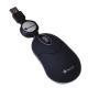 NGS MOUSE USB 3 TASTI 1000DPI CAVO RETRATTILE COLORE NERO