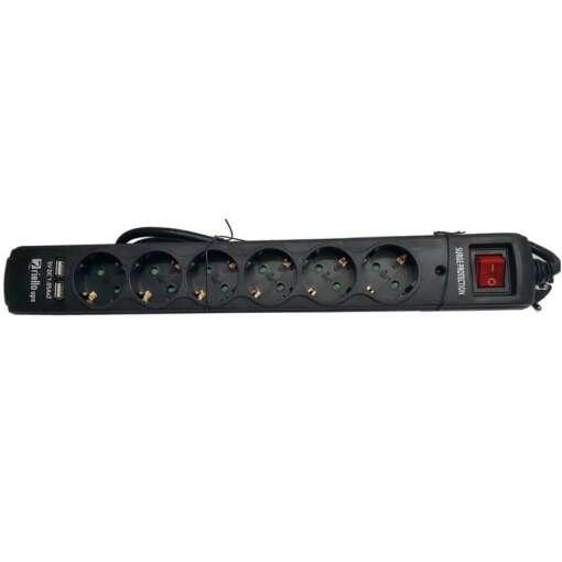 Riello Thunder 6002 Studio con protezione USB - 6x Shucko, 2x USB con interruttore on/off - Maxim