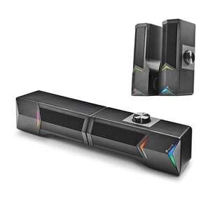 ENCEINTES TRANSFORMABLE EN BARRE SON BLUETOOTH NGS GSX-B1200 RGB (NOIR)