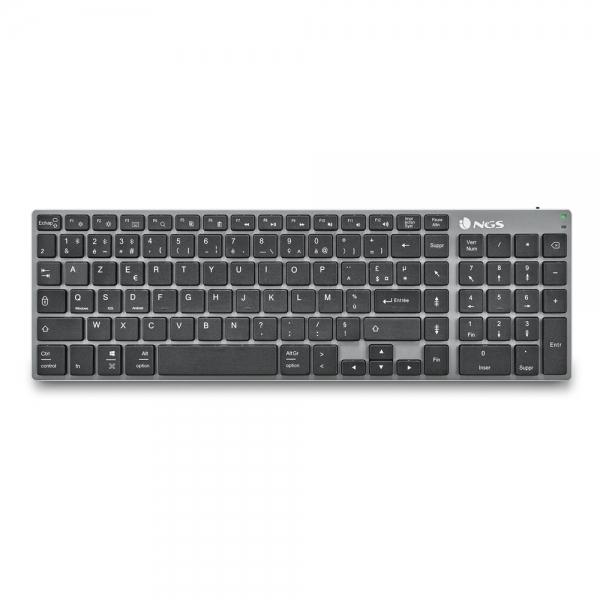 CLAVIER SANS FIL BLUETOOTH NGS FORTUNE-BT (NOIR/GRIS)
