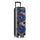 NGS STRUMENTAZIONE DA DJ BLUETOOTH 300W - TRASPORTABILE CON RUOTE INGRESSI AUDIO MICRO SD USB A