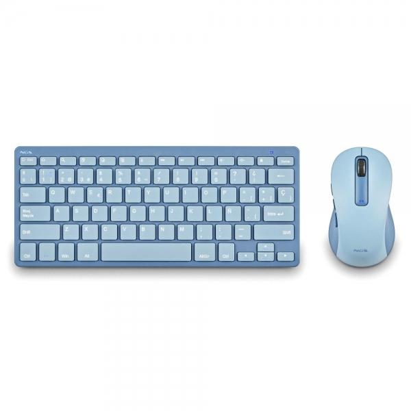 NGS Fantasy Pack Tastiera Compatta Silenziosa Mouse Silenzioso 1600dpi 5 Pulsanti Specifiche Tastiera -Ricaricabile -Multimoda