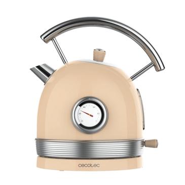 CECOTEC THERMOSANSE 420 Acqua Scheda beige leggera 2200W - Capacità  1.8L - Acciaio colorato - Filtro antigelo - Base con spo