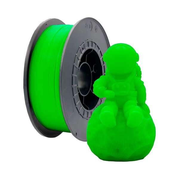 Filamente 3D Plameter - 175 mm - Bobina da 1kg - Colore verde fluorescente