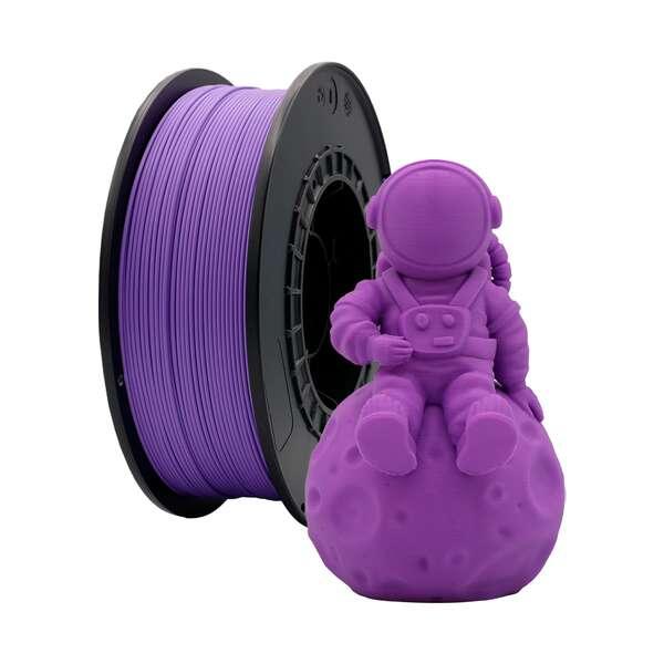 Filamento PLA 3D - Diametro 175 mm - Bobina da 1 kg - Colore viola chiaro