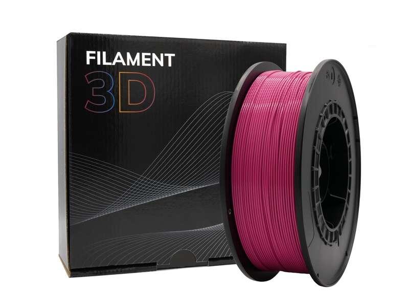 Filamento PLA 3D - Diametro 175 mm - Bobina da 1 kg - Colore magenta