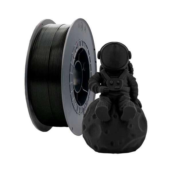 Filamento PLA 3D - Diametro 285 mm - Bobina 1 kg - Colore Nero