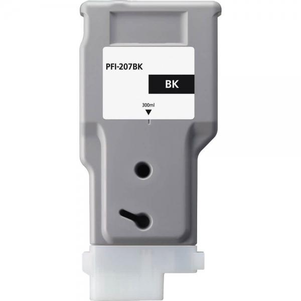 Cartuccia d'inchiostro generica Canon PFI207 (PFI207BK/8789B001) di alta qualitÃ . Adatto per l'uso nelle seguenti stampanti
