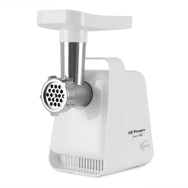 Tritacarne efficiente Orbegozo MP 2000 - Potente motore da 600 W - Facile da pulire e smontare - Include accessori per salsicce