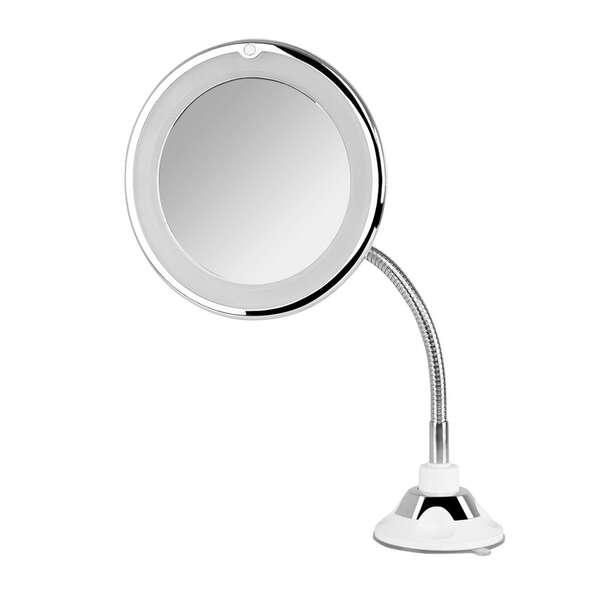 Orbegozo ESP 1020 Specchio cosmetico con luce LED - Ingrandimento 10X - Braccio estensibile 29 cm - Orientamento a 360 - Ventos