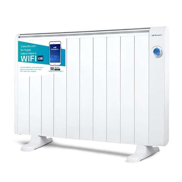 Orbegozo RRW-1800 RealWarm Elements Emettitore Termico Wifi - Controllo vocale con Assistente Google e Alexa - Programmazione g