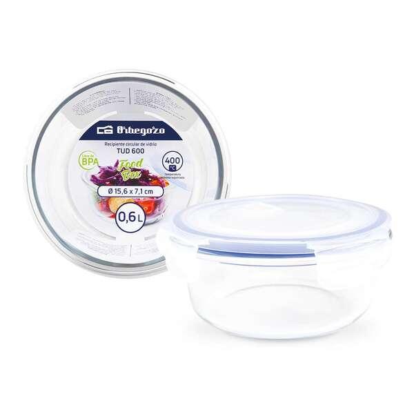Orbegozo Serie TUD - Contenitori in Vetro per Cucina, Resistenti alle Alte Temperature e alle Cadute, Ermetici e Lavabili in La
