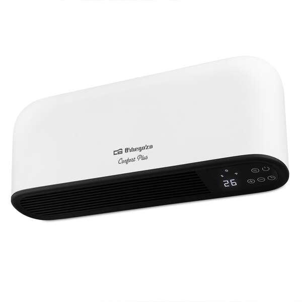 Riscaldatore da bagno Orbegozo SPW 8000 Wifi - IP-21 - Elementi in ceramica PTC - Programmabile - Due livelli di calore - Funzi