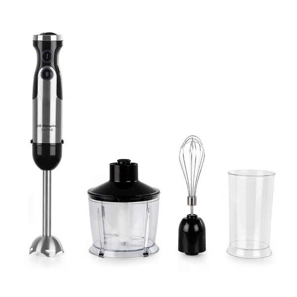 Frullatore a immersione multifunzione Orbegozo BT 2770 - Potente motore DC da 1200 W - Selettore di velocitÃƒÂ  e funzione