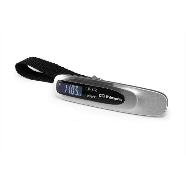 Peso valigia compatta Orbegozo PC 4200 - Preciso e leggero - Regolazione target di peso - Materiali resistenti - Sensore ad alt