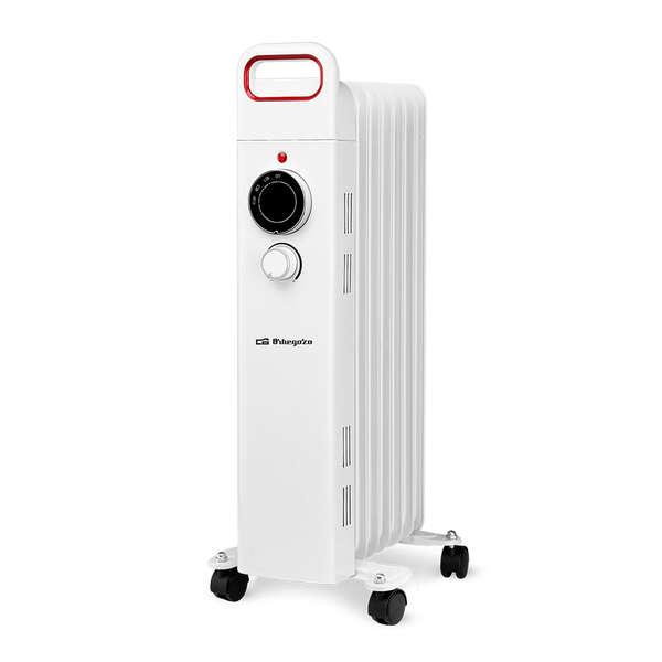 Radiatore a olio Orbegozo RU 1500 Elegance - Potente e sicuro - 1500 W - 7 Elementi riscaldanti - Termostato regolabile - Prote