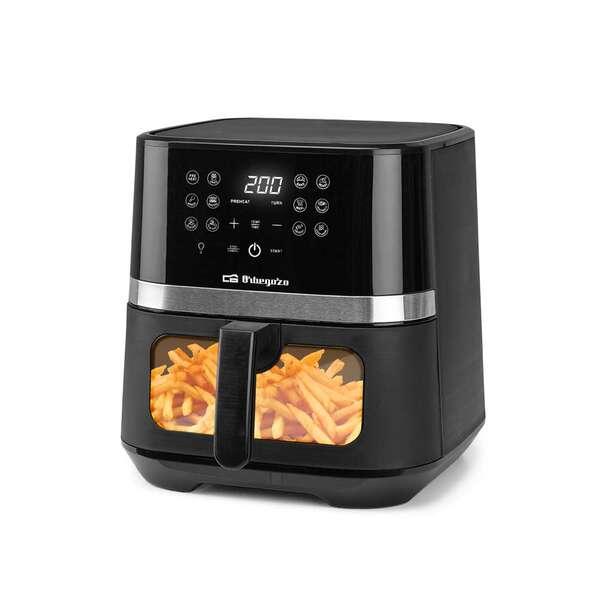 Friggitrice senza olio Orbegozo FDR 68 Healthy - CapacitÃƒÂ  6,5 L - Potenza 1600/1800 W - 12 Programmi di Cottura - Touch