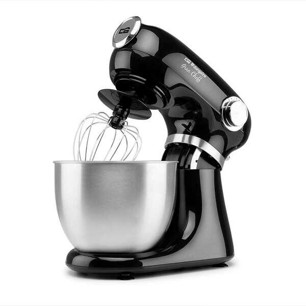 Impastatrice Orbegozo AM 6600 - Potente e Versatile - 1000 W - Ciotola in Acciaio Inox da 5 L - Accessori per Impastare Mescola