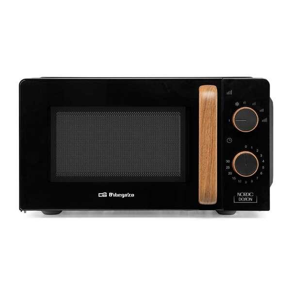 Microonde Orbegozo Mi 2120 - Capacità 20 litri - Potenza 700 W - 6 livelli di potenza - Timer 30 minuti - Scongelamento