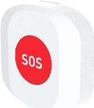 WOOX R7052 - Senza fili - Allarme - Rosso - Bianco - 30 m - 24-2483 MHz - -10 - 50 C (R7052)