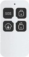 Pulsanti del sistema di sicurezza con telecomando WOOX R7054 (R7054)