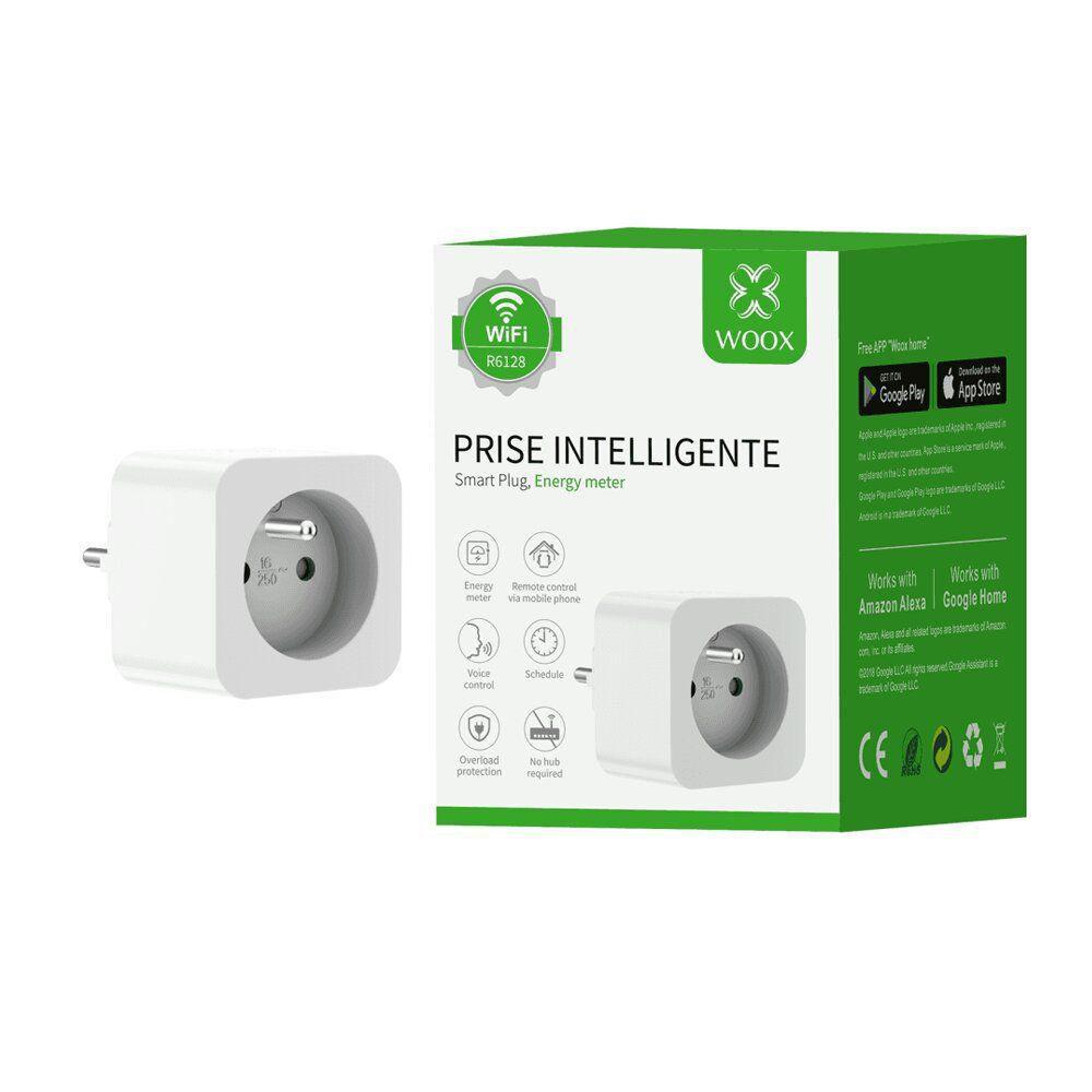 WIFI SMART PLUG FRENCH [PIN] - WITH ENERGY MONITOR - Warranty: 24M