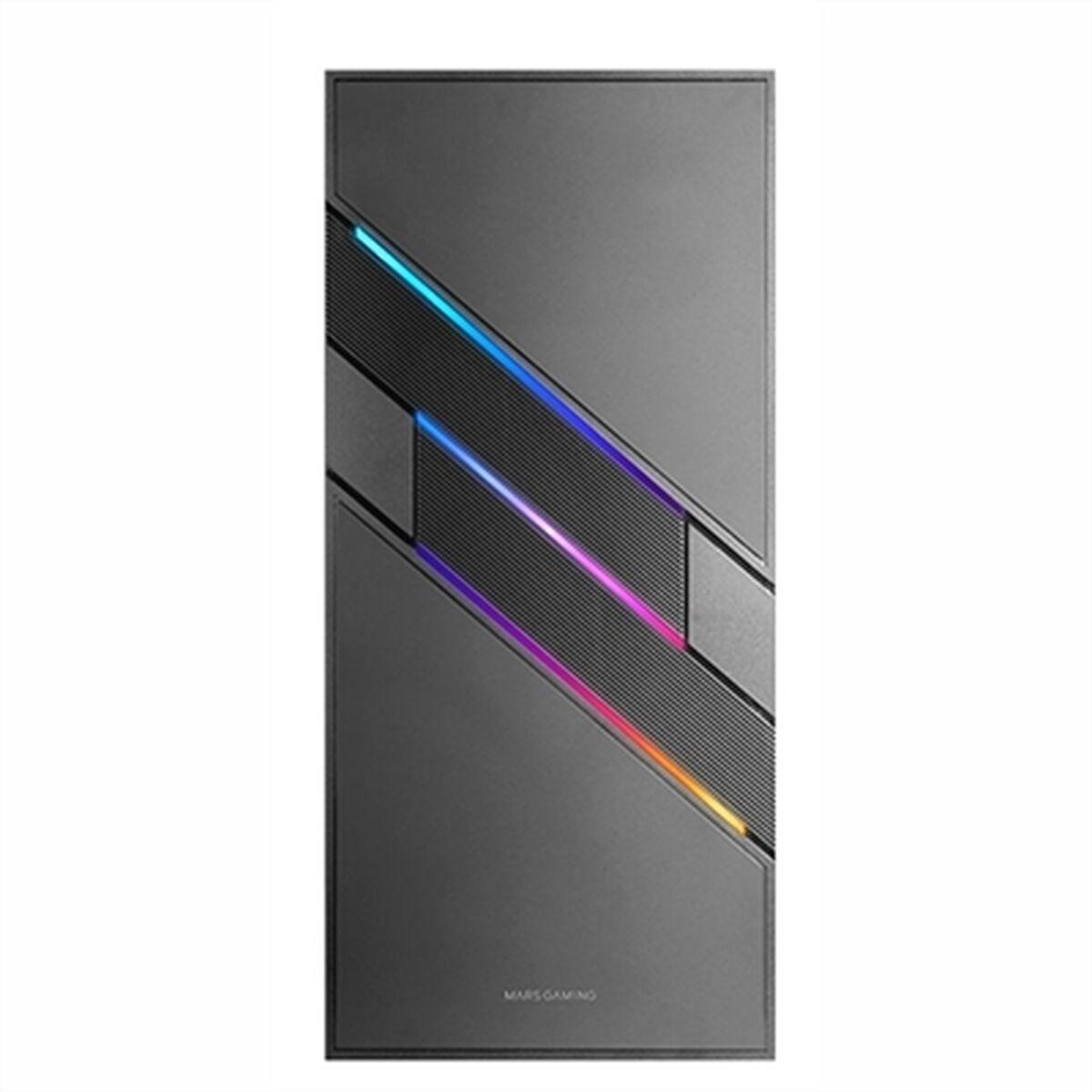 BOITIER MOYEN TOUR XL-ATX MARS GAMING MC-U3 RGB AVEC PANNEAU VITRÃƒâ€° (NOIR)