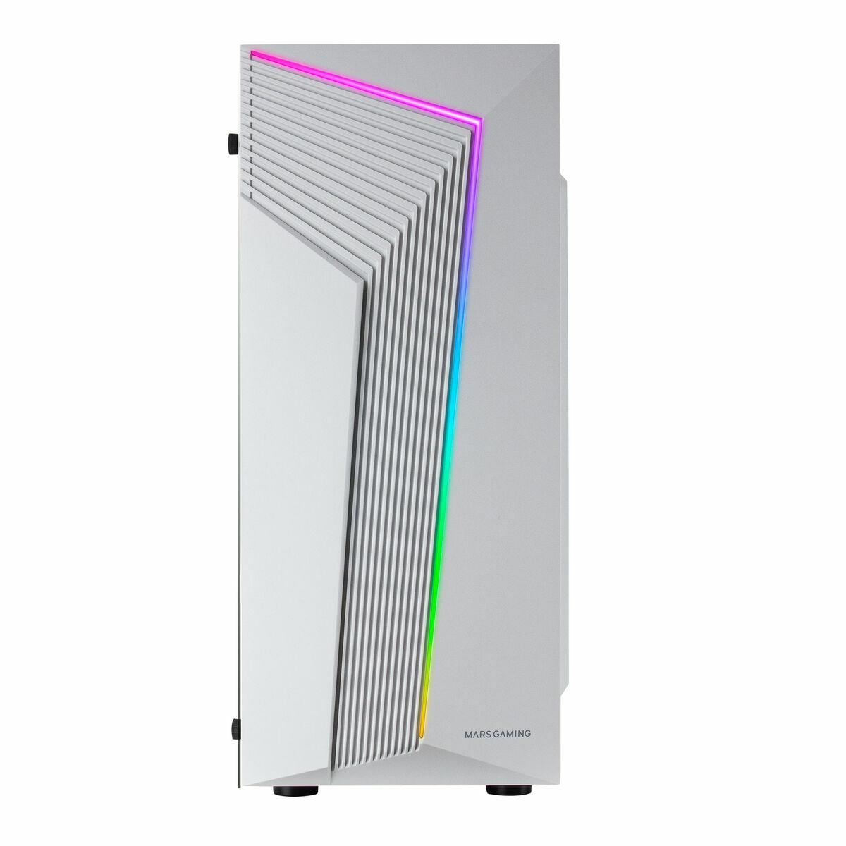 BOITIER MOYEN TOUR ATX MARS GAMING MC-X7 RGB AVEC PANNEAU VITRÃƒâ€° (BLANC)